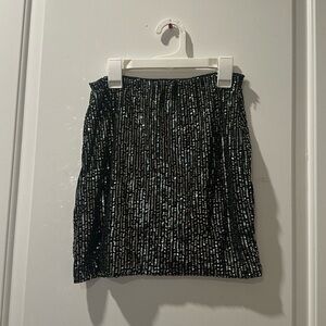 Sequin Mini Skirt - Medium